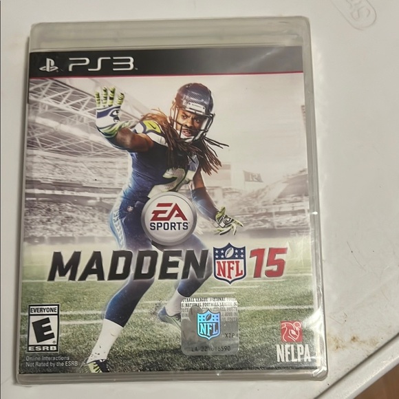 Red and Blue Madden NFL 15 PS3 Game new. Unopened. - Picture 1 of 2